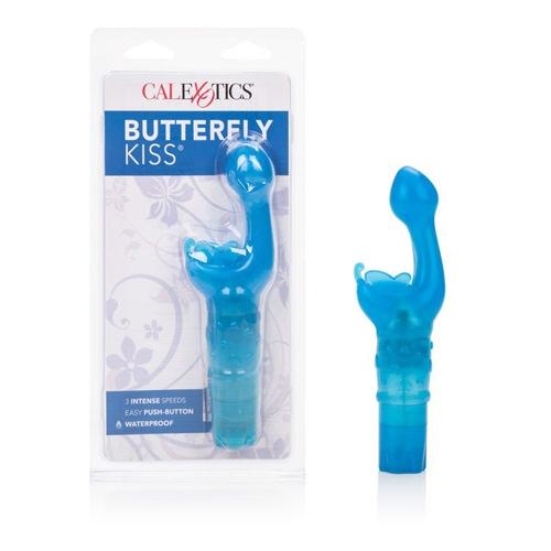Original Butterfly Kiss G-Spot Vibrator Vibrators CalExotics Blue