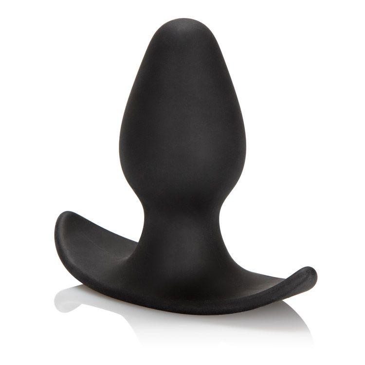 Perfect Plug EZ Grip Silicone Butt Plug Anal Toys California Exotic Novelties Black