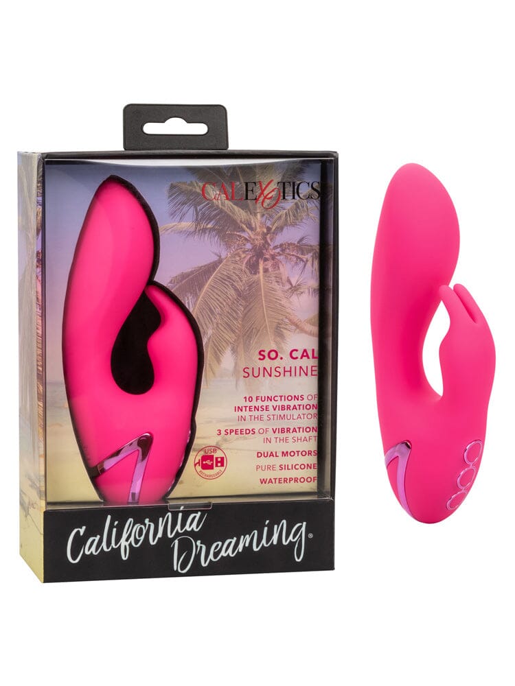California Dreaming Sunshine Vibrator Vibrators CalExotics Pink
