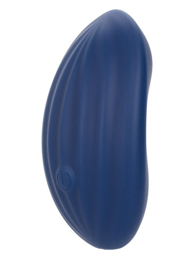 Cashmere Velvet Curve Rechargeable Massager Vibrators CalExotics Blue