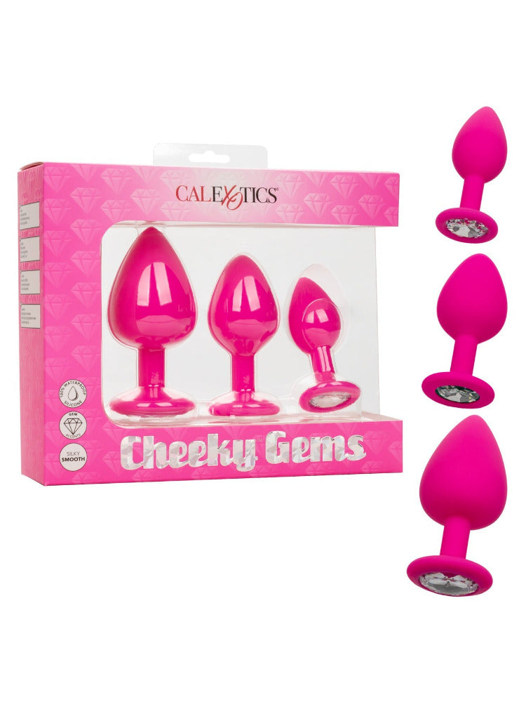 Cheeky Gems 3 PC Anal Kit Anal CalExotics 