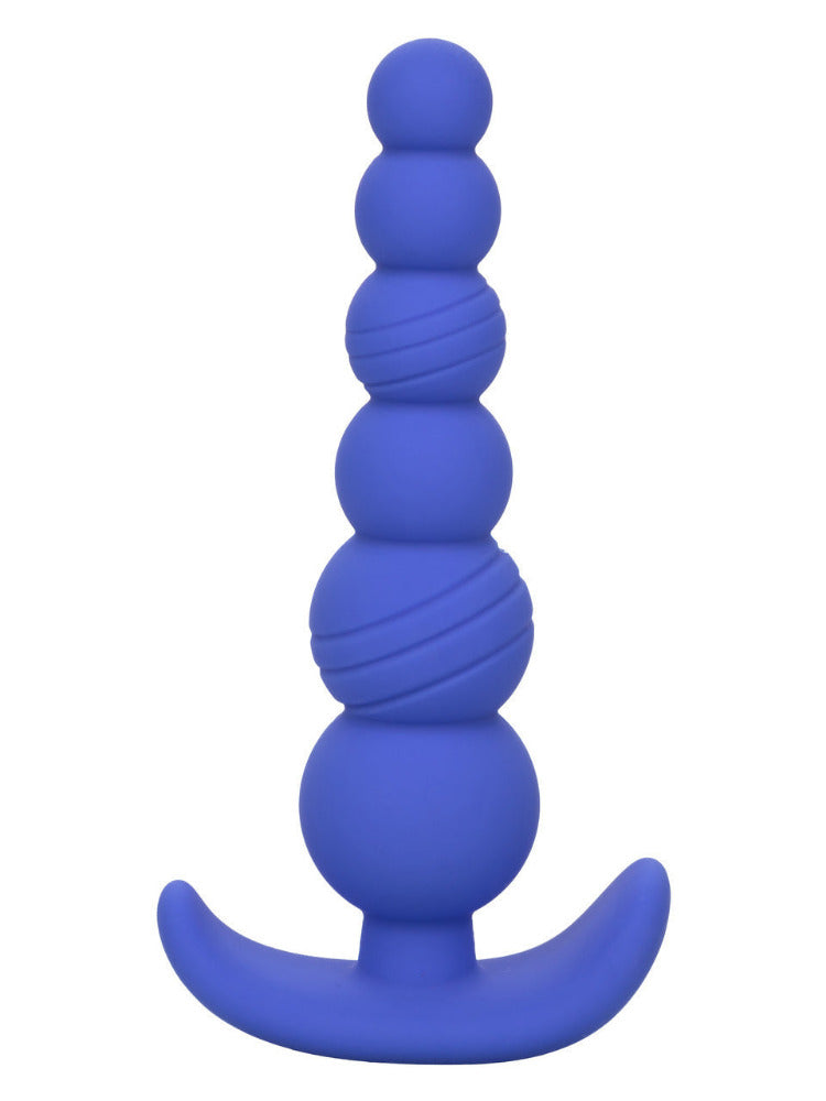 Cheeky X-6 Silicone Anal Beads Anal Toys  CalExotics Purple
