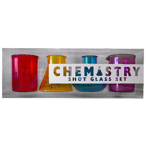 Chemistry Beaker Shot Glass Set Novelties and Games Kheper Games