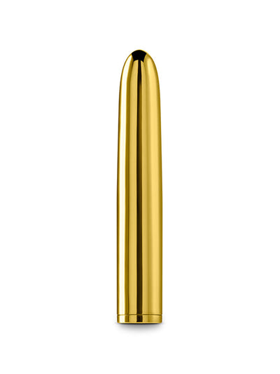 Chroma Rechargeable 7” Classic Vibrator Vibrators ns novelties Gold 