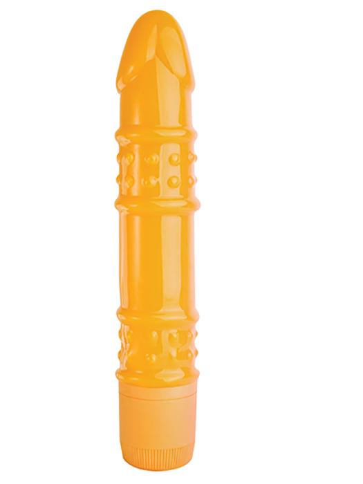 Climax Neon OMG Orange Classic Vibrator Vibrators Topco Sales
