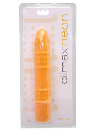 Climax Neon OMG Orange Classic Vibrator Vibrators Topco Sales