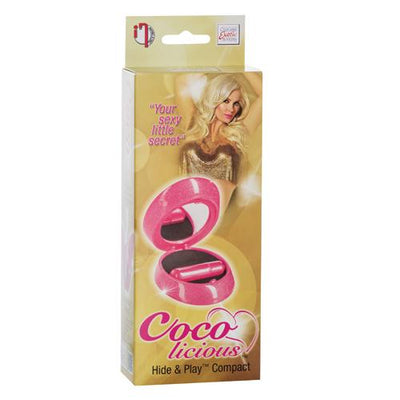 Cocolicious Hide & Play Compact Vibrator Vibrators California Exotic Novelties Pink