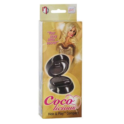 Cocolicious Hide & Play Compact Vibrator Vibrators California Exotic Novelties Black