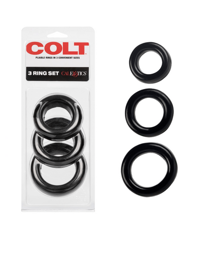 COLT Erection Enhancer 3 Ring Set More Toys California Exotic Novelties 