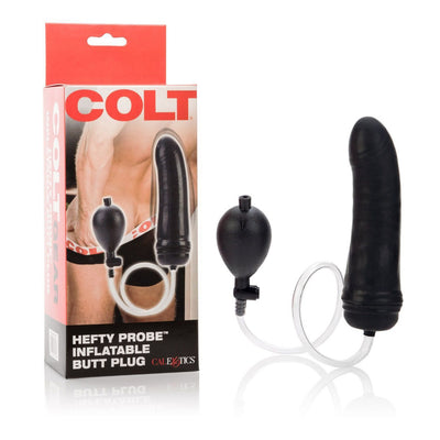 COLT Hefty EZ Squeeze Inflatable Anal Probe Anal Toys CalExotics Black