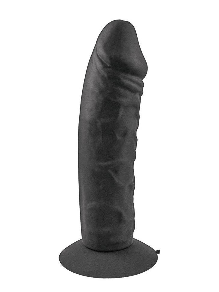 Commander Realistic Dong Strap-On Set More Toys Nasstoys Black 