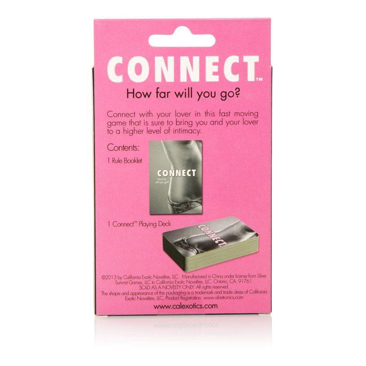 Connect Adult Intimacy Card Game Novelties and Games CalExotics 