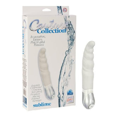 Couture Collection Sublime Classic Vibrator Vibrators CalExotics White