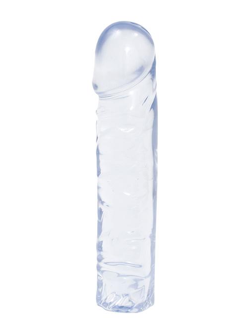 Crystal Jellies Classic Life-Like Dong Dildos Doc Johnson Clear