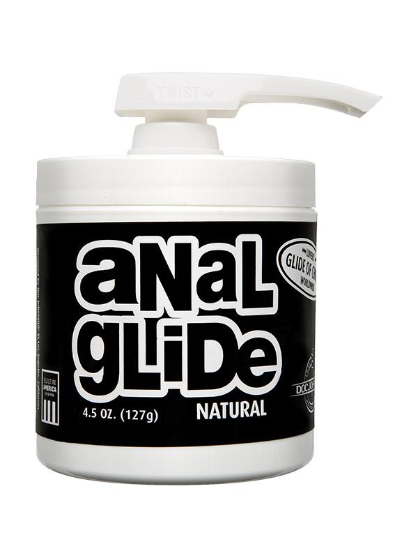 Natural Oil-Based Anal Glide Lubricant Lubes and Massage Doc Johnson 4.5 oz
