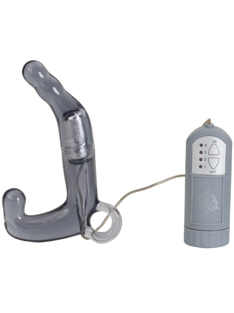 Men’s Pleasure Wand Prostate Stimulator Anal Toys Doc Johnson Grey