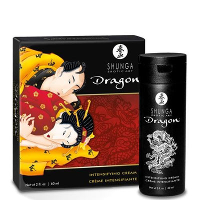 Shunga Dragon Intensifying Cream Sexual Enhancers Shunga 2 oz.