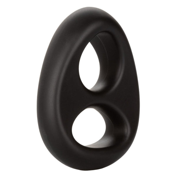 Link Up Ultra Soft Ultimate Silicone Cock Rings Set (Set of 3) By  CalExotics - Gray