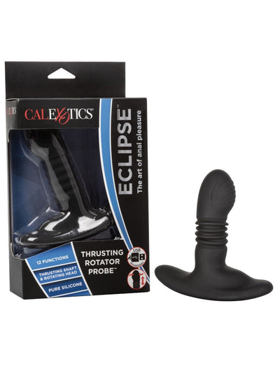 Eclipse Thrusting Rotator Anal Probe Anal Toys CalExotics Black