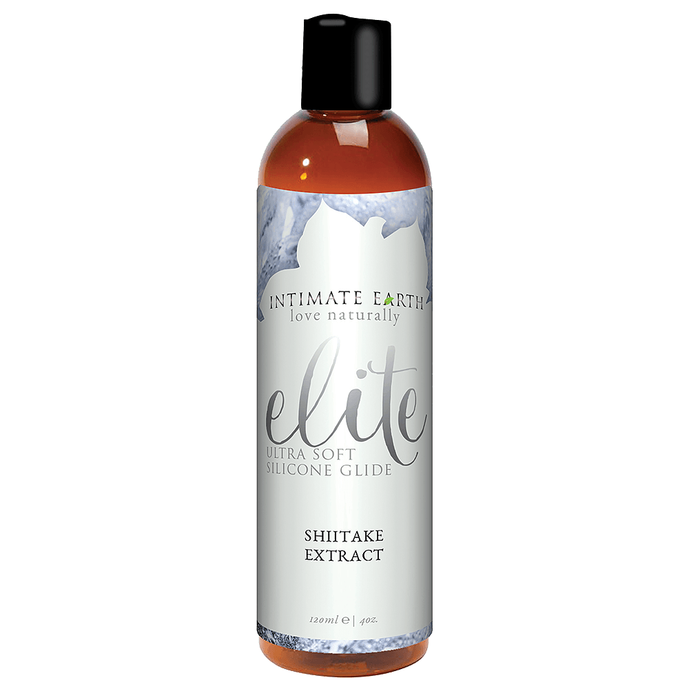 Elite Ultra Soft Silicone-Based Vegan Glide Lubes and Massage Intimate Earth 4 fl oz.