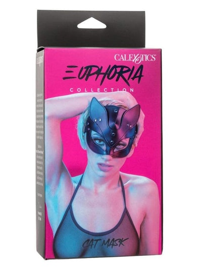 Euphoria Bondage Collection Cat Mask Bondage & Fetish CalExotics Black