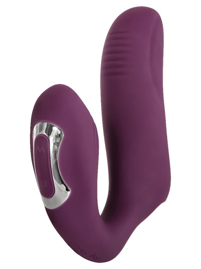 Helping Hand Silicone Finger Vibrator More Toys Evolved Novelties Purple