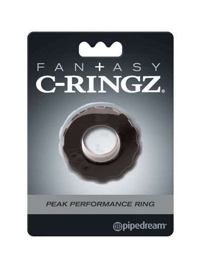 Fantasy C-Ringz Peak Performance Cock Ring More Toys Pipedream Products Black