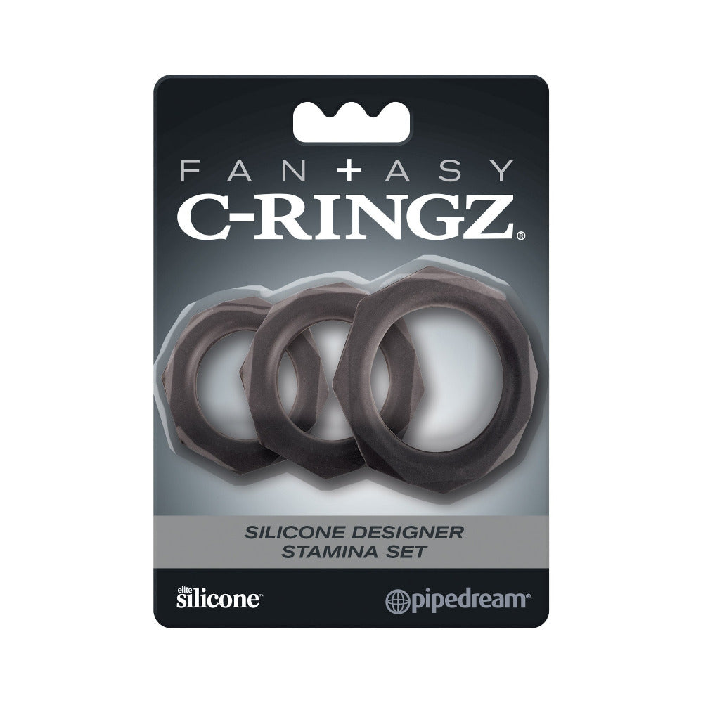 Fantasy C-Ringz Erection Stamina Set More Toys Pipedream Products 
