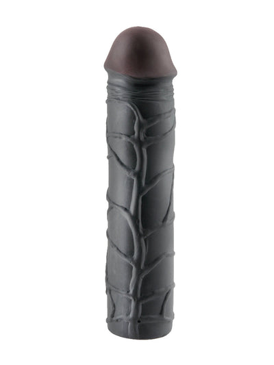 Fantasy X-tensions Mega Penis Sleeve More Toys Pipedream Products Black Large