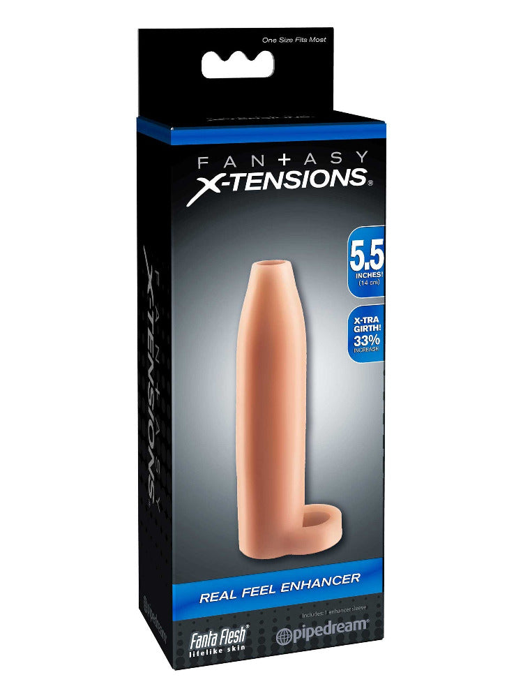 Fantasy X-tension Real Feel Sleeve & Strap More Toys Pipedream Products