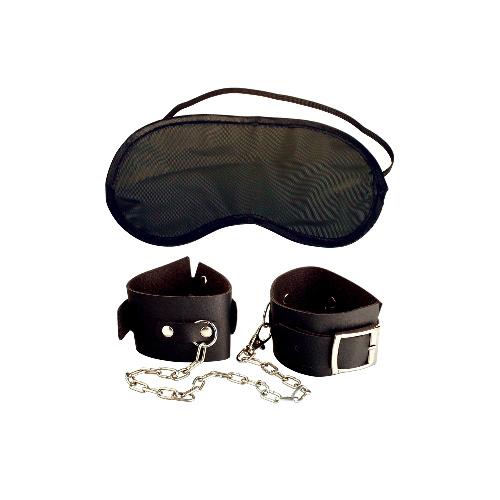 Fetish Fantasy Bondage Beginner’s Cuffs Set Bondage & Fetish Pipedream Products Black