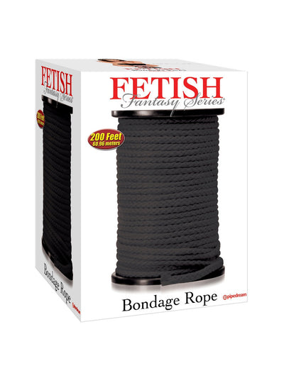 Fetish Fantasy Japanese Bondage Rope Bondage & Fetish Pipedream Products Black
