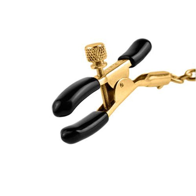 Fetish Fantasy Gold Nipple Clamps Bondage & Fetish Pipedream Products Gold