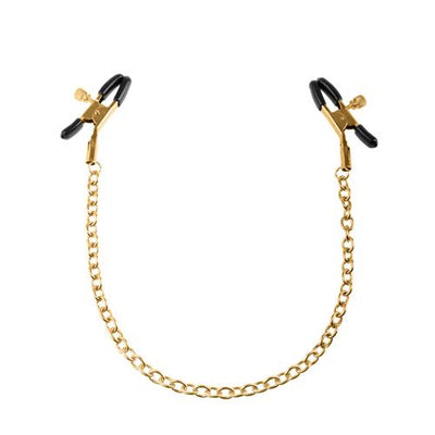 Fetish Fantasy Gold Nipple Clamps Bondage & Fetish Pipedream Products Gold