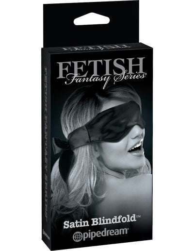 Fetish Fantasy Series Satin Blindfold Bondage & Fetish Pipedream Products Black