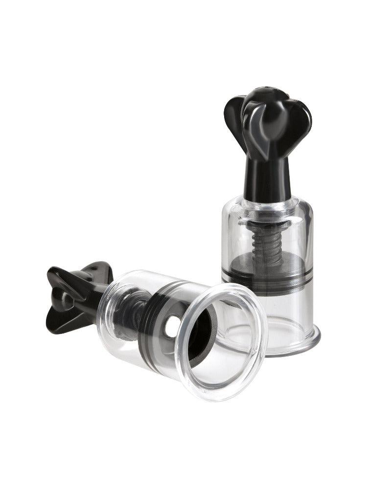 Fetish Fantasy Limited Super Nipple Suckers Bondage & Fetish Pipedream Products Black/Clear