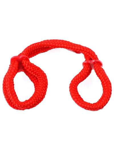 Fetish Fantasy Silk Rope Love BDSM Cuffs Bondage & Fetish Pipedream Products Red