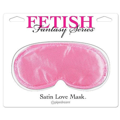 Fetish Fantasy Bondage Satin Love Mask Bondage & Fetish Pipedream Products Pink