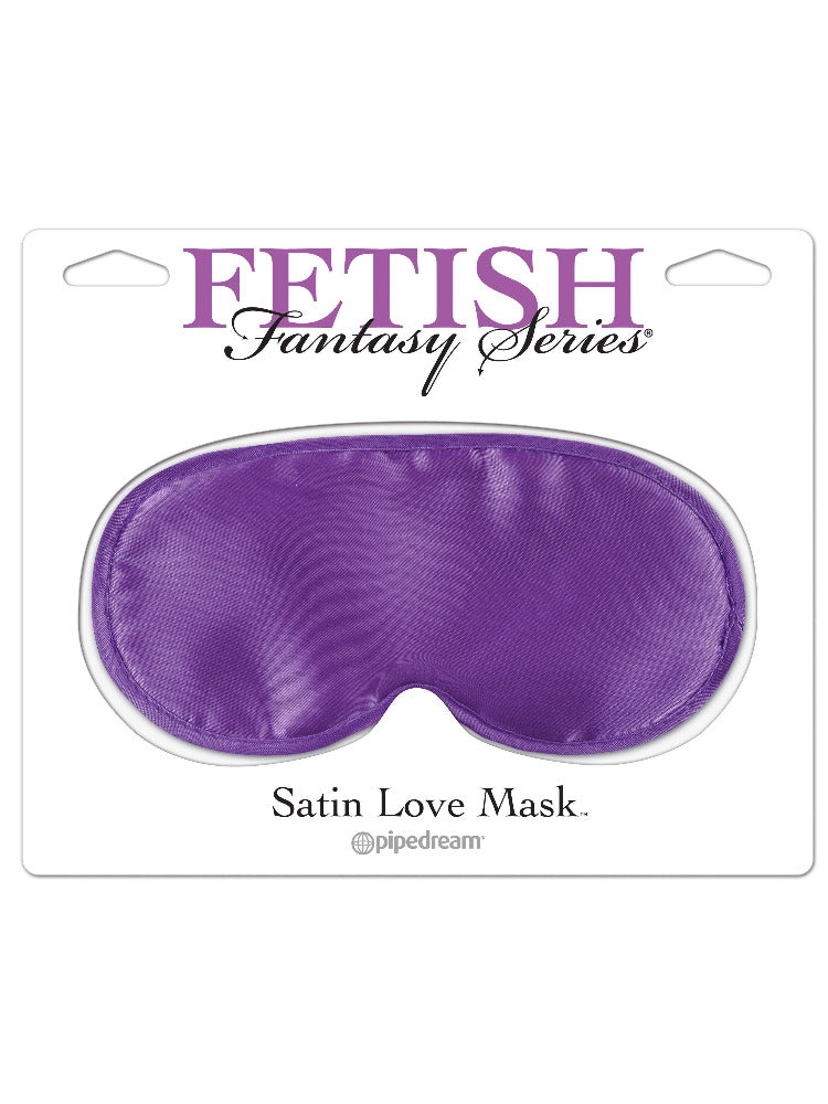Fetish Fantasy Bondage Satin Love Mask Bondage & Fetish Pipedream Products Purple