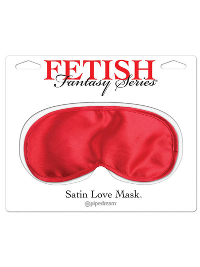 Fetish Fantasy Bondage Satin Love Mask Bondage & Fetish Pipedream Products Red