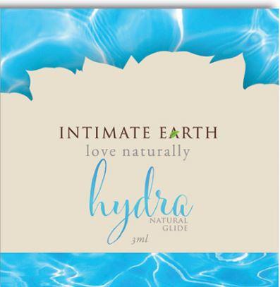Foil Sized Natural Personal Lubricants Lubes and Massage Intimate Earth Hydra 3ml