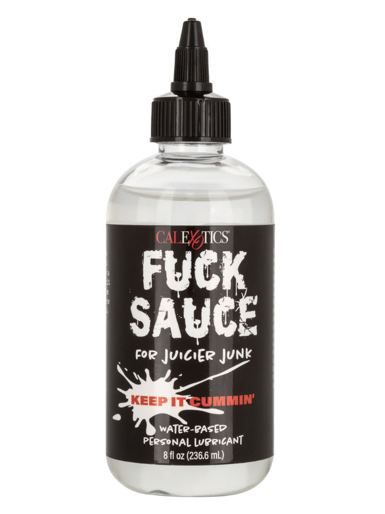 Fuck Sauce Water Based Personal Lubricant Lubes and Massage CalExotics 8 fl oz