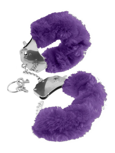 Fetish Fantasy Original Furry Handcuffs Bondage & Fetish Pipedream Products Purple
