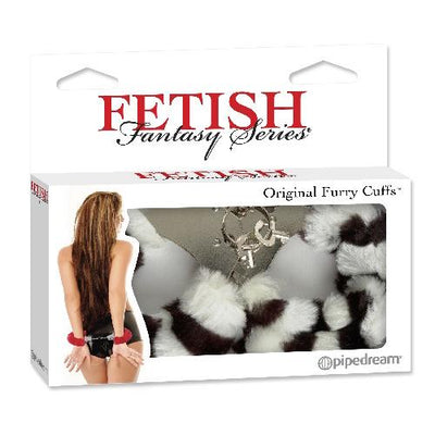 Fetish Fantasy Original Furry Handcuffs Bondage & Fetish Pipedream Products Zebra