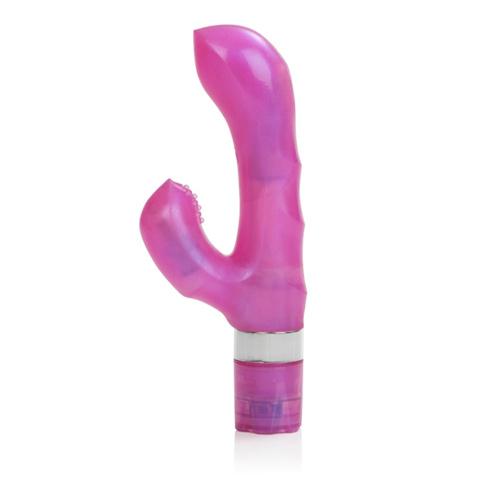 G-Kiss Dual Stimulation G-Spot Vibrator Vibrators CalExotics Pink