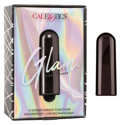 Glam Fierce Power Bullet Vibrator Vibrators California Exotics Novelties - Black