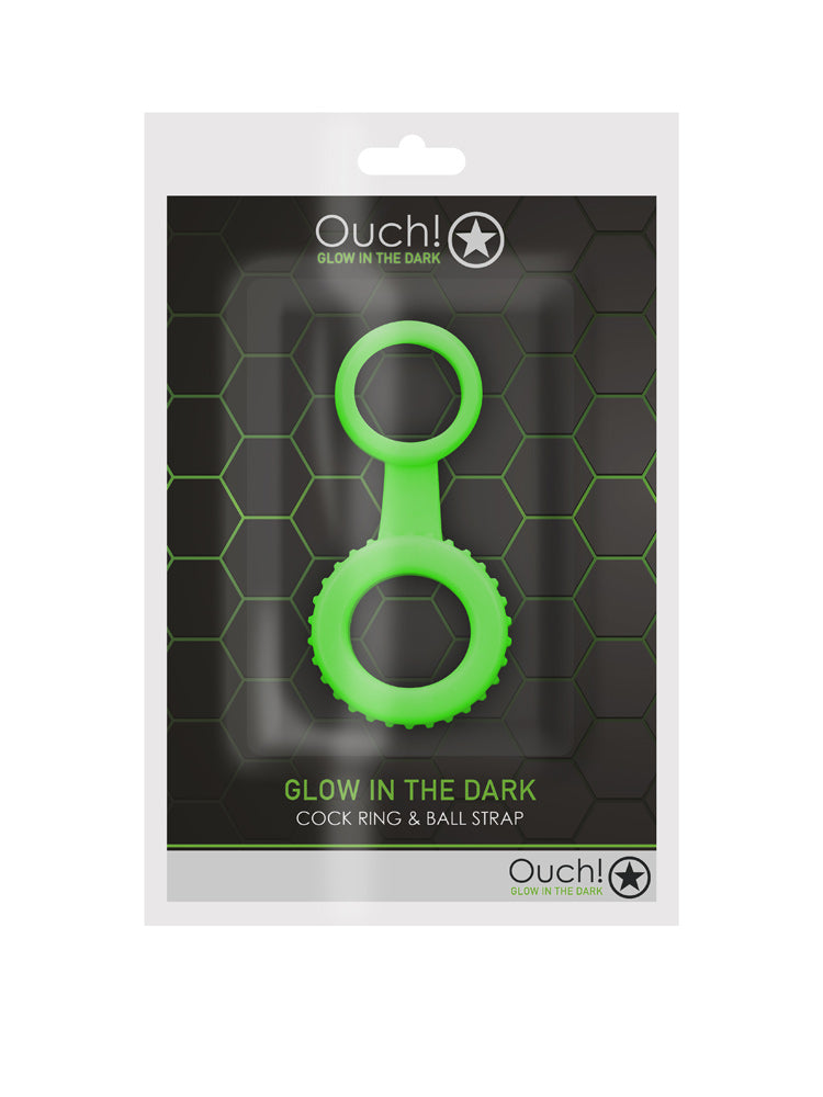 OUCH! Glow In the Dark Dual Erection Ring More Toys Shots America 