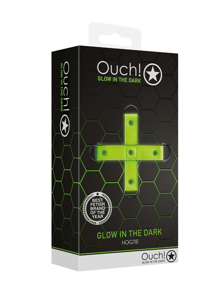 OUCH! Glow In The Dark Hogtie Connector Bondage & Fetish Shots America Green