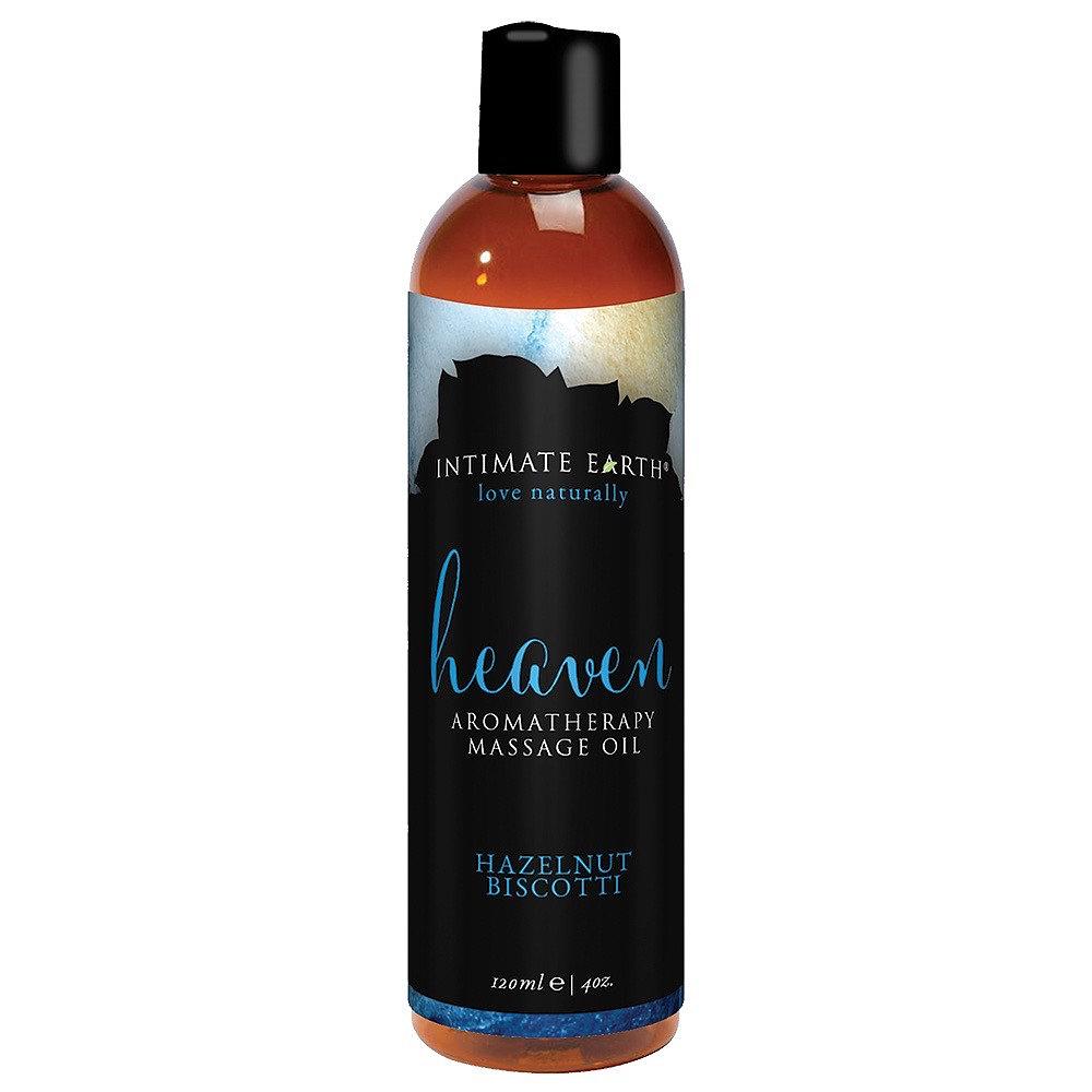 Heaven All-Natural Aromatherapy Massage Oil Lubes and Massage Intimate Earth 4 fl. Oz. 