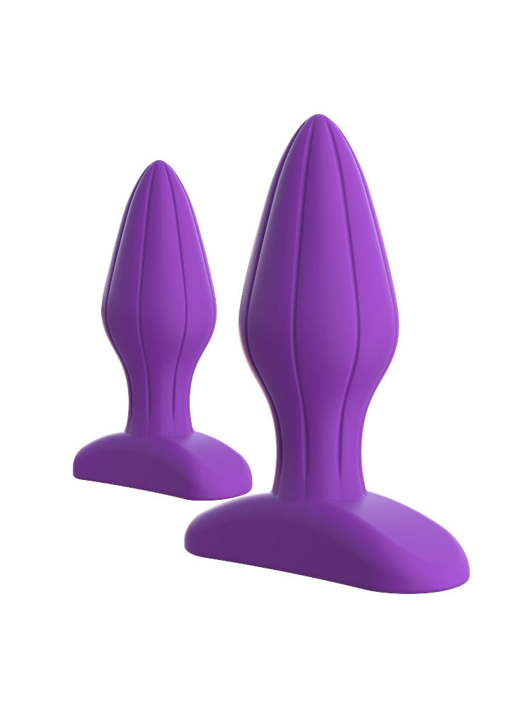 Her Fantasy Her Designer Butt Plug Set Anal Toys Pipedream Products Purple